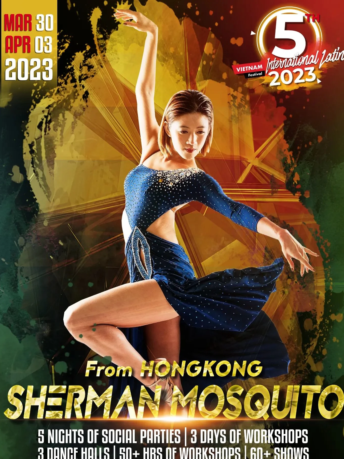 DanceMos Team Vietnam International Latin Festival 2023