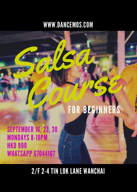 Hong Kong Salsa Classes - Salsa Beginners course 