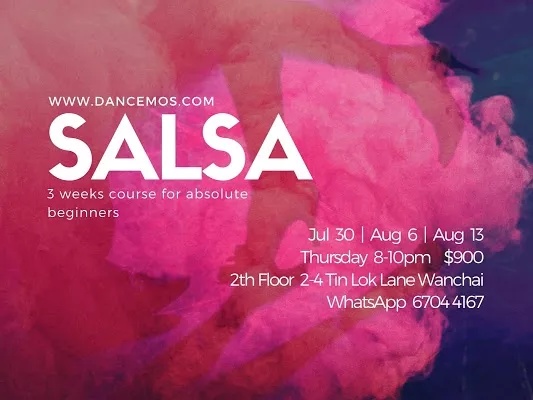 August Salsa Dance beginner course